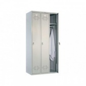 Шкаф для раздевалок металлический (локер) ПРАКТИК LS-31 Габариты: 1830x850x500
