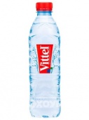 Вода "VITTEL", минеральная, негазированная, ПЭТ, 0,5 л.