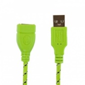 Кабель-удлинитель USB 2.0 Partner 3 м зеленый 