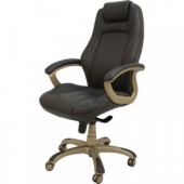 Кресло BN_U_Руководителя EChair CS-630Е кожа черная, пластик