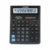 Калькулятор CITIZEN бух. SDC-888TII/XBK, 12 разряд., Dual Power