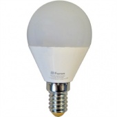 Лампа светодиодная LED 7вт Е14 теплый  шар FERON
