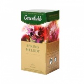 Чай GREENFIELD "Spring Melody", черный с чабрецом, 25 пак. по 2 гр.