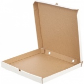 Короб картонный (для пиццы),420х420х40мм,Т-23 беленый,10шт/уп.