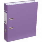 Папка-регистратор Bantex "Economy Plus", 50 мм, полипроп., окантовка, карман, фиолетовый