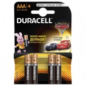 Батарейка DURACELL AAA/LR03, 4 шт/уп