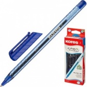 Ручка шариковая Kores, 0,7/0,5 мм, трехгр. корпус, синий