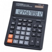 Калькулятор CITIZEN бухг. SDC-444S 12 разряд. Dual Power