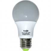 Лампа светодиодная LED 7вт Е27 белая FERON