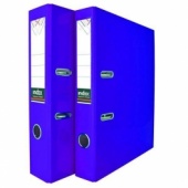 Папка-регистратор Index, 50 мм, ламинированный картон, карман, фиолетовый