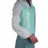 Одноразовая одежда Нарукавники полиэтиленовые,цв.белый 50 пар в уп.