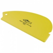 Скребок пластмассовый ручной эластичный 90x200мм FLPSC 3 Y желтый