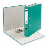Папка-регистратор Attache "Colored", 50 мм, картон, окантовка, зеленый