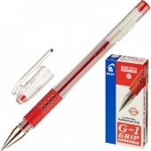 Ручка гелевая Pilot BLGP-G1-5, 0,5/0,3 мм, с держателем, красный