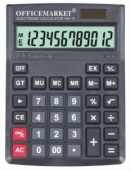 Калькулятор Officemarket "Стандарт" бухг. RD-120, 12 разряд. черный
