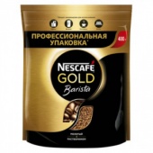Кофе Nescafe Gold Barista раств.400г пакет