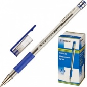 Ручка шариковая Beifa АА999, 0,7/0,5 мм, с держателем, синий