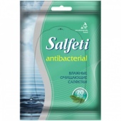 Салфетки влажные для рук Salfeti, антибактериальные, 20шт./упак