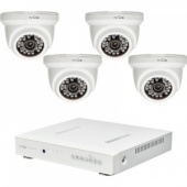 Комплект видеонаблюдения IVUE AHD 1MPX 4+4,Дом и Офис (D5004 AHC-D4)