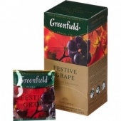Чай Greenfield Festive Grape фольгир.25пак/пач 10пач/уп