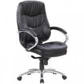 Кресло BN_Руководителя EChair CS-620Е-6 к/з черный, хром