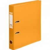 Папка-регистратор Bantex 1451, 50 мм, двухсторонние покрытие ПВХ, карман, оранжевый