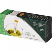 Чай Teatone зеленый с жасмином в металл.стике 15шт/уп.