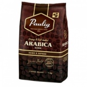 Кофе Paulig Arabica Dark Roast в зернах 1 кг