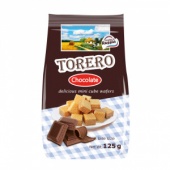 Вафли Тореро Нежные мини с ароматом шоколада 125 г