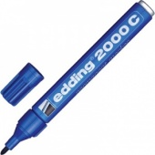 Маркер Перманент EDDING E-2000C/3 синий 1,5-3мм металл. корп.