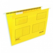 Папка подвесная BANTEX 3470-06 желтая размер Foolscap 25 шт.