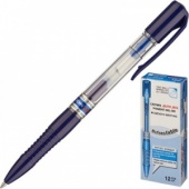Ручка гелевая автомат. Crown, 1/0,7 мм, синий