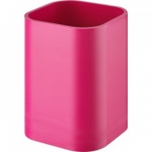 Подставка-стакан для пиш. принадлежностей Attache, 7?7x10 см, розовый